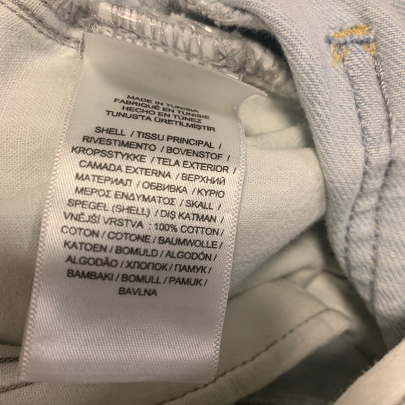 NWT Polo Ralph Lauren Belted Tapered Jeans 100% Cotton High Rise Barrel Style - Picture 11 of 15